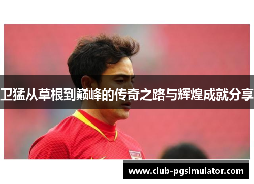 卫猛从草根到巅峰的传奇之路与辉煌成就分享 卫猛从草根到巅峰的传奇之路与辉煌成就分享