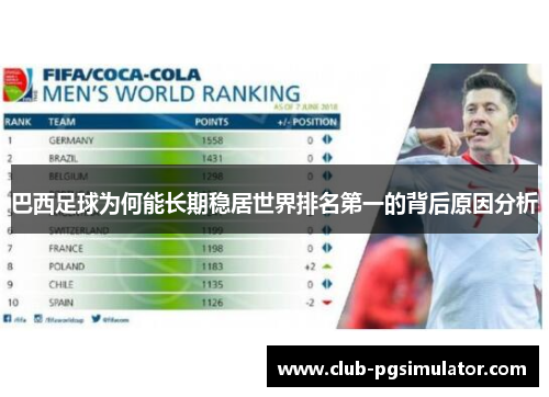 巴西足球为何能长期稳居世界排名第一的背后原因分析