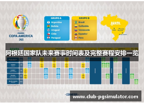 阿根廷国家队未来赛事时间表及完整赛程安排一览