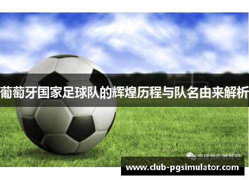 葡萄牙国家足球队的辉煌历程与队名由来解析